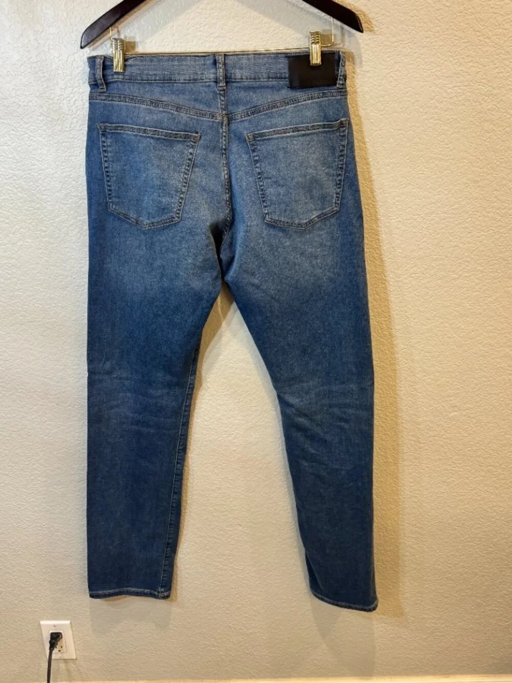DL1961 Men's Russell Slim Straight Ultimate Knit Jeans.